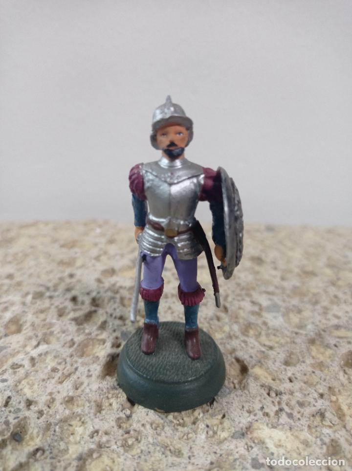 Lot De 5 Soldats De Plomb Peints Almirall Palou - Thème Seconde Guerre Mondiale, échelle 1:32