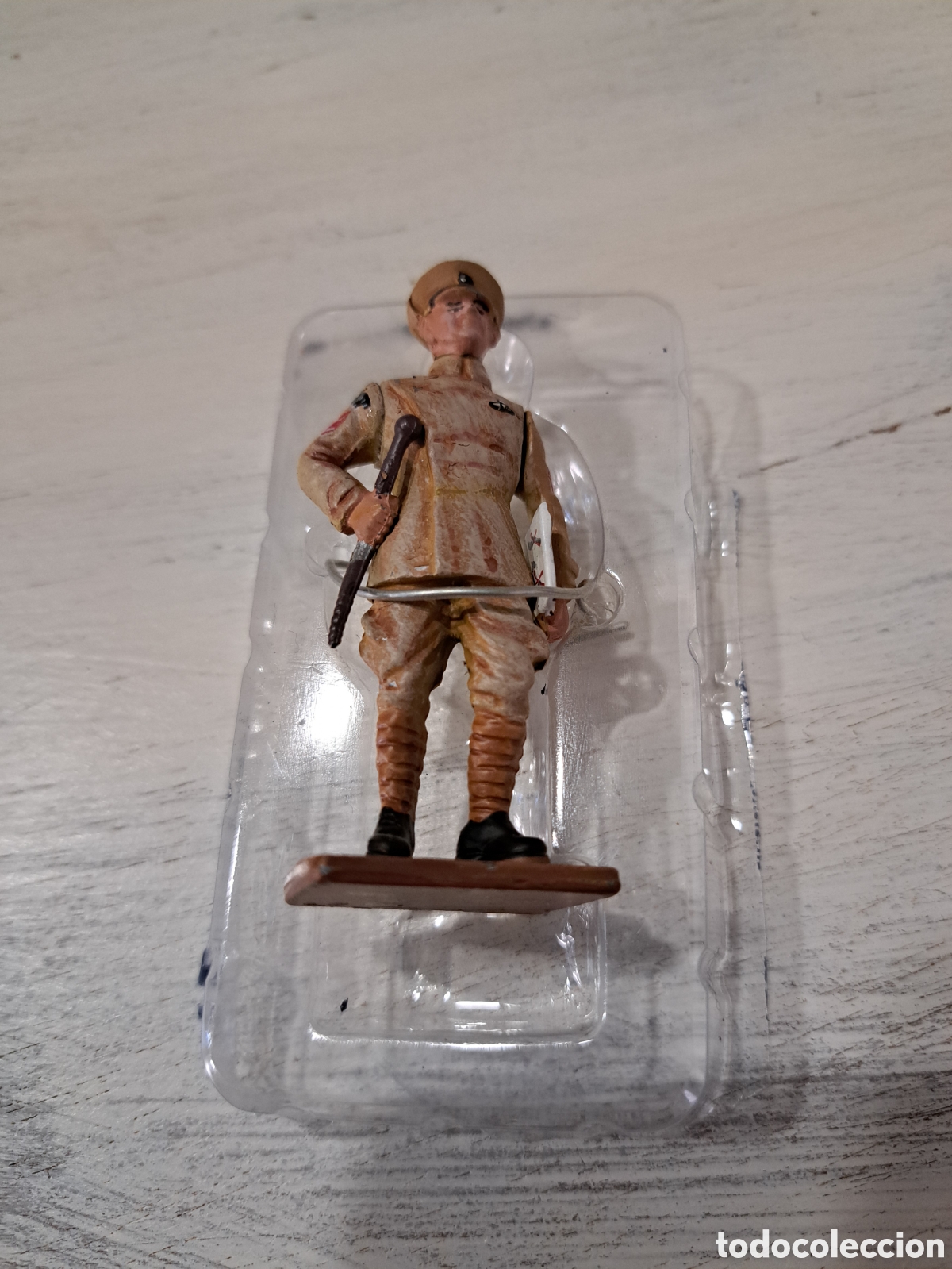 Altes Spielzeug: Soldado de plomo militar