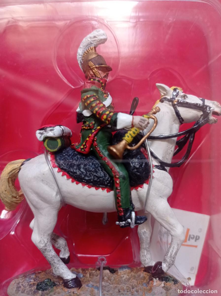 Figurine Del Prado Cavalier Chevau-Légers Lanciers Français 1812 - Avec Fascicule N°30