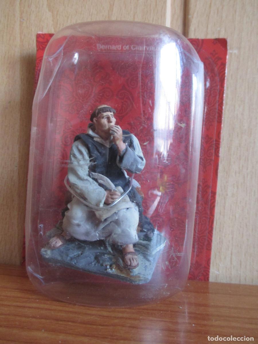 Juguetes Antiguos: SOLDADOS DE PLOMO DE LA COLECCION TEMPLARIOS: 1 FIGURA DE MONJE ESCRIBANO
