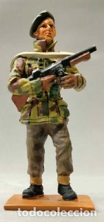 Juguetes antiguos: SERGEANT ARMY COMMANDOS (EL PRADO) FIGURAVARIOS-167 - Foto 1