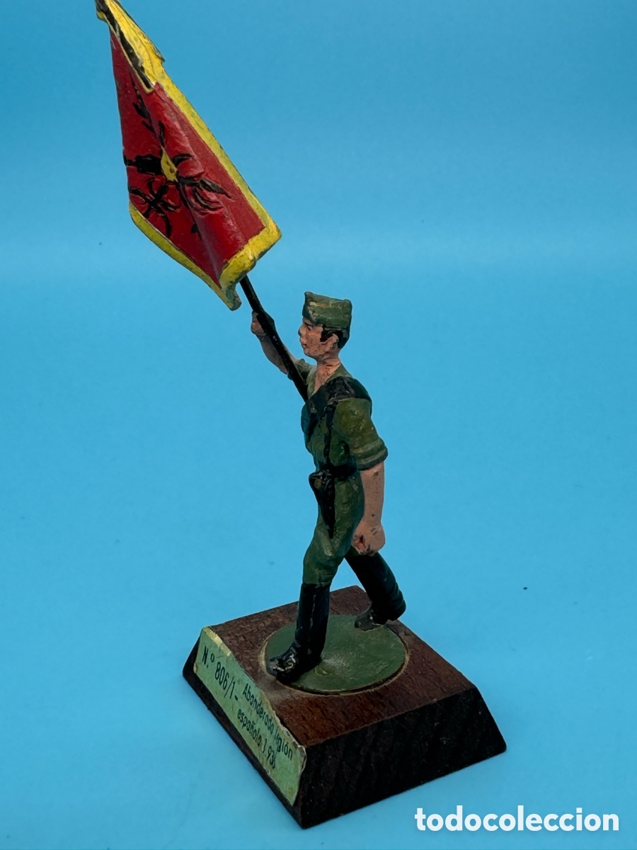 Juguetes Antiguos: Abanderado legi&oacute;n Espa&ntilde;ola 1936 ALYMER