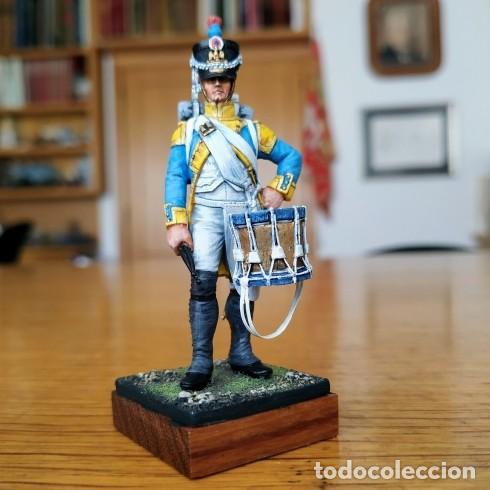 Jeux Anciens: SOLDADO DE PLOMO - 54MM - METAL MODELES - TAMBOR 42&ordm; REG. DE FUSILEROS. FRANCIA 1807 - LE CIMIER