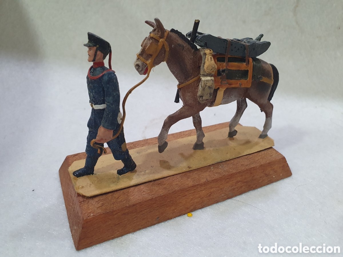 Altes Spielzeug: Soldado de plomo Alymer. (L5)