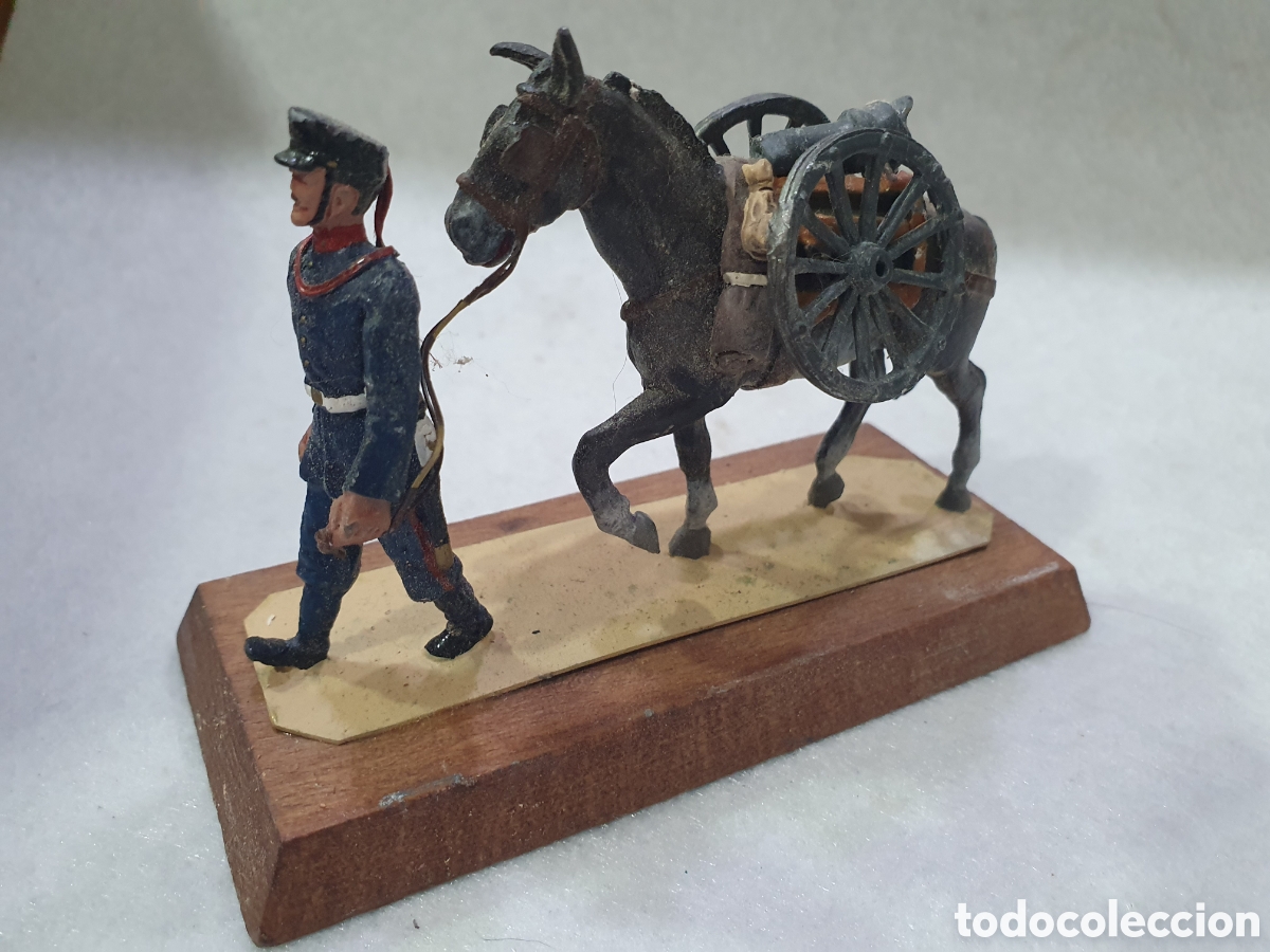 Altes Spielzeug: Soldado de plomo Alymer. (L5)