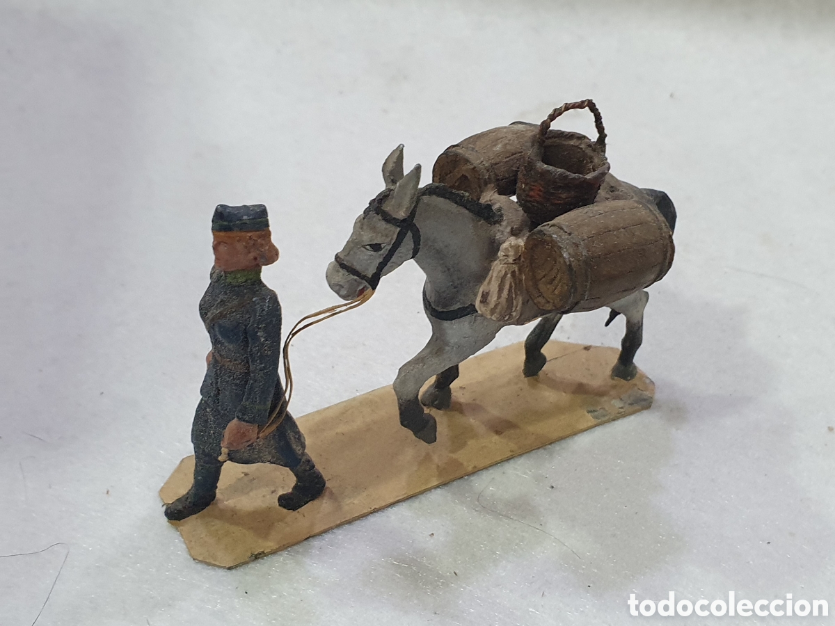 Altes Spielzeug: Soldado de plomo Alymer. (L5)