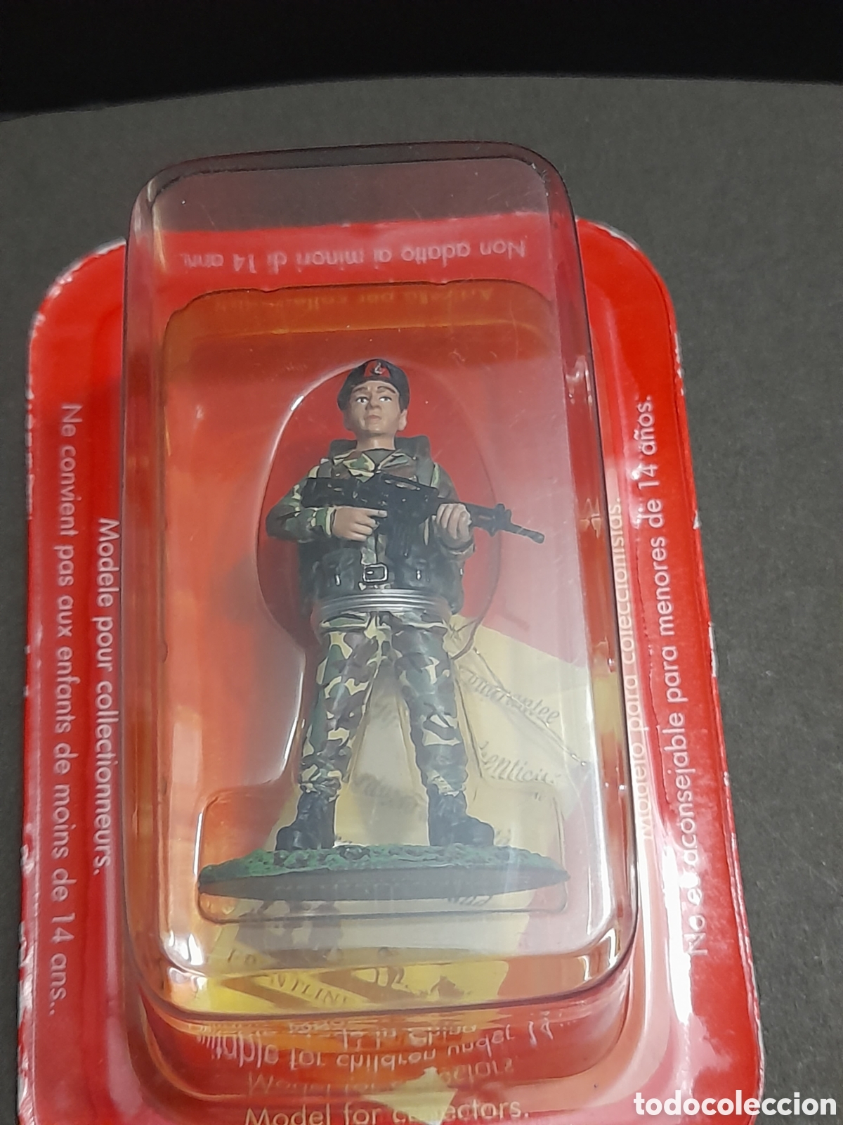 Juguetes Antiguos: Figura de plomo, maribe holand&eacute;s de Altaya