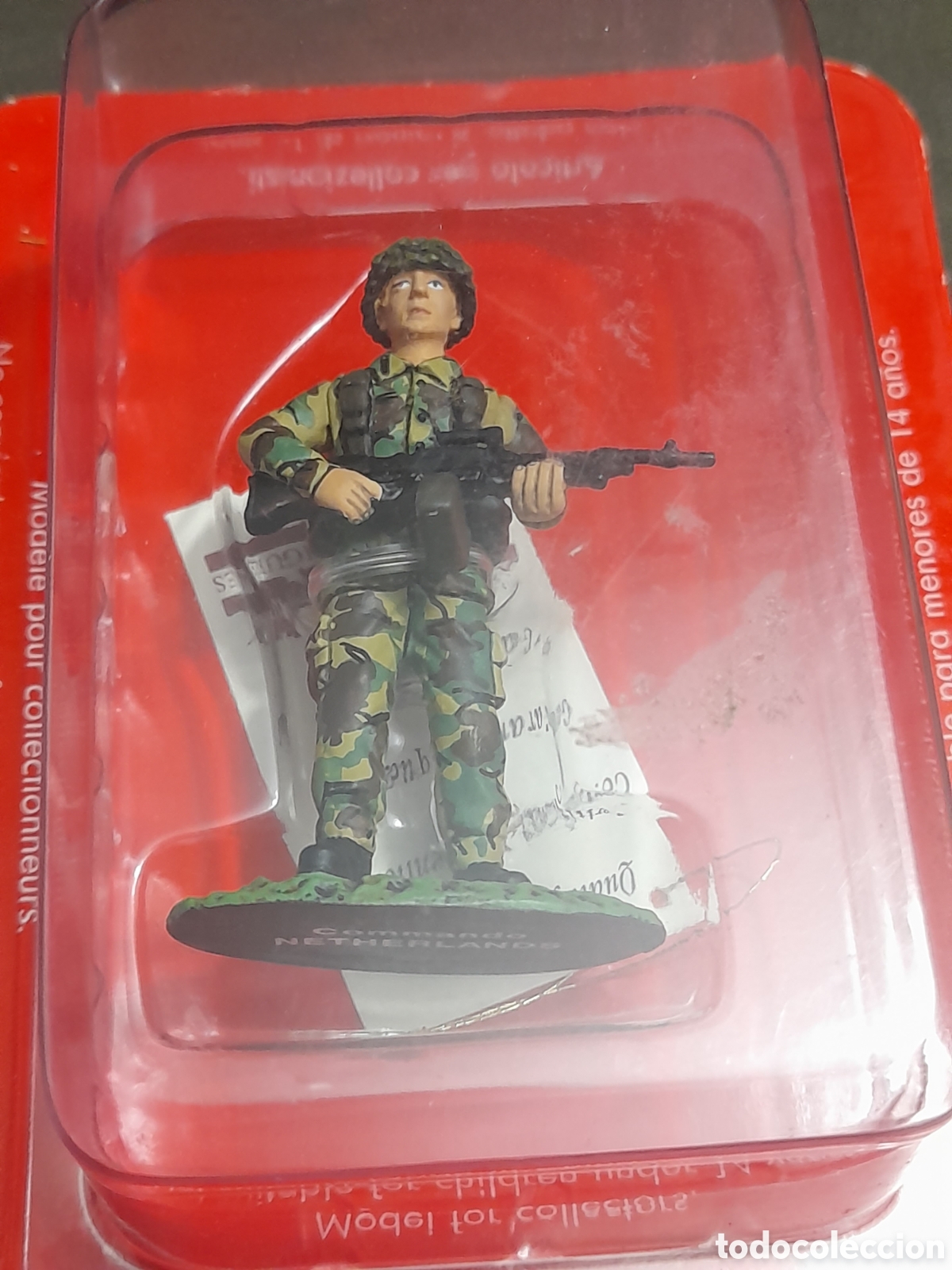 Jogos Antigos: Figura de plomo, comando holand&eacute;s