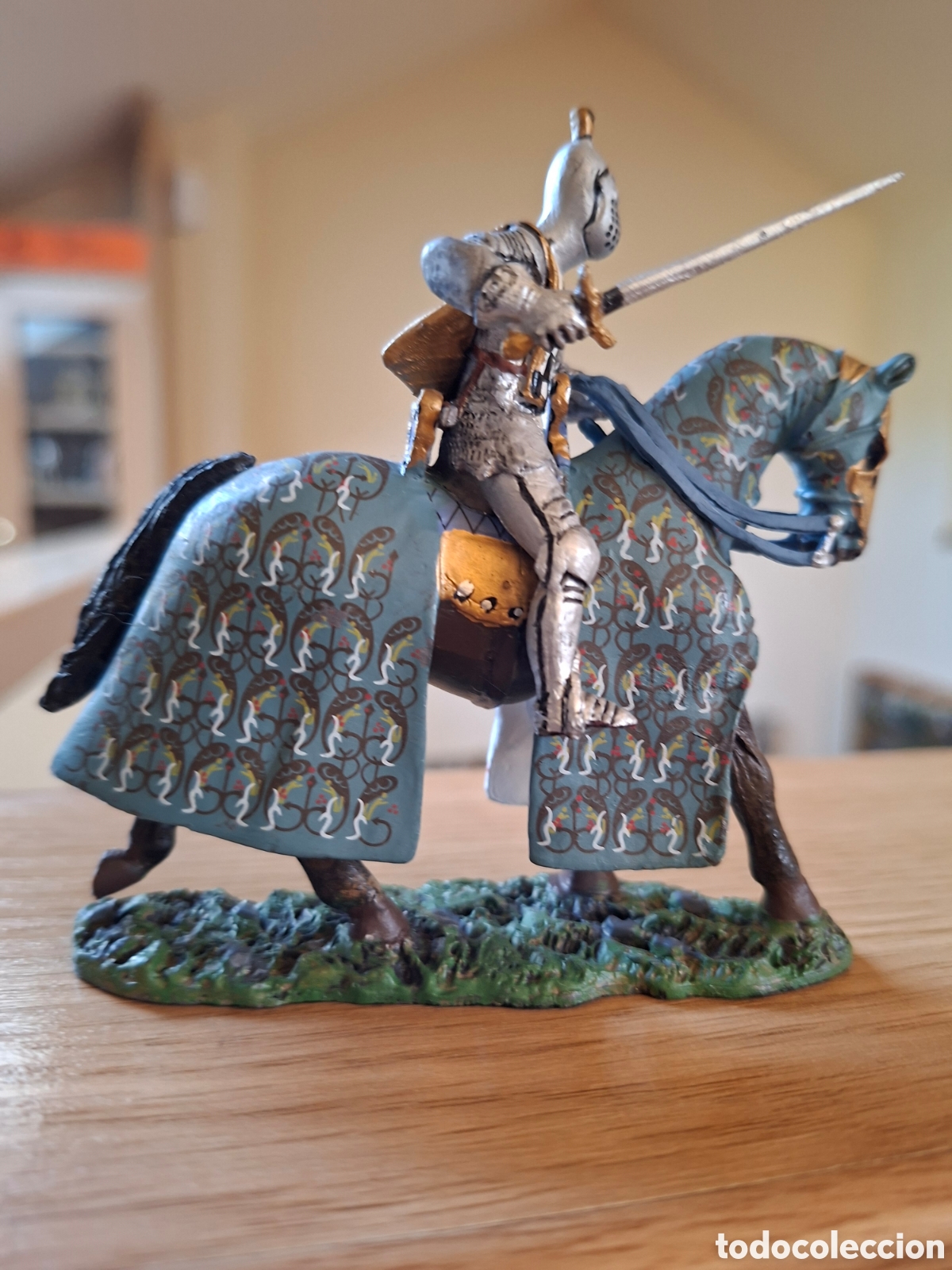 Jeux Anciens: FIGURA DE CABALLERO MEDIEVAL de DEL PRADO : DON ALVARO DE LUNA, 1445