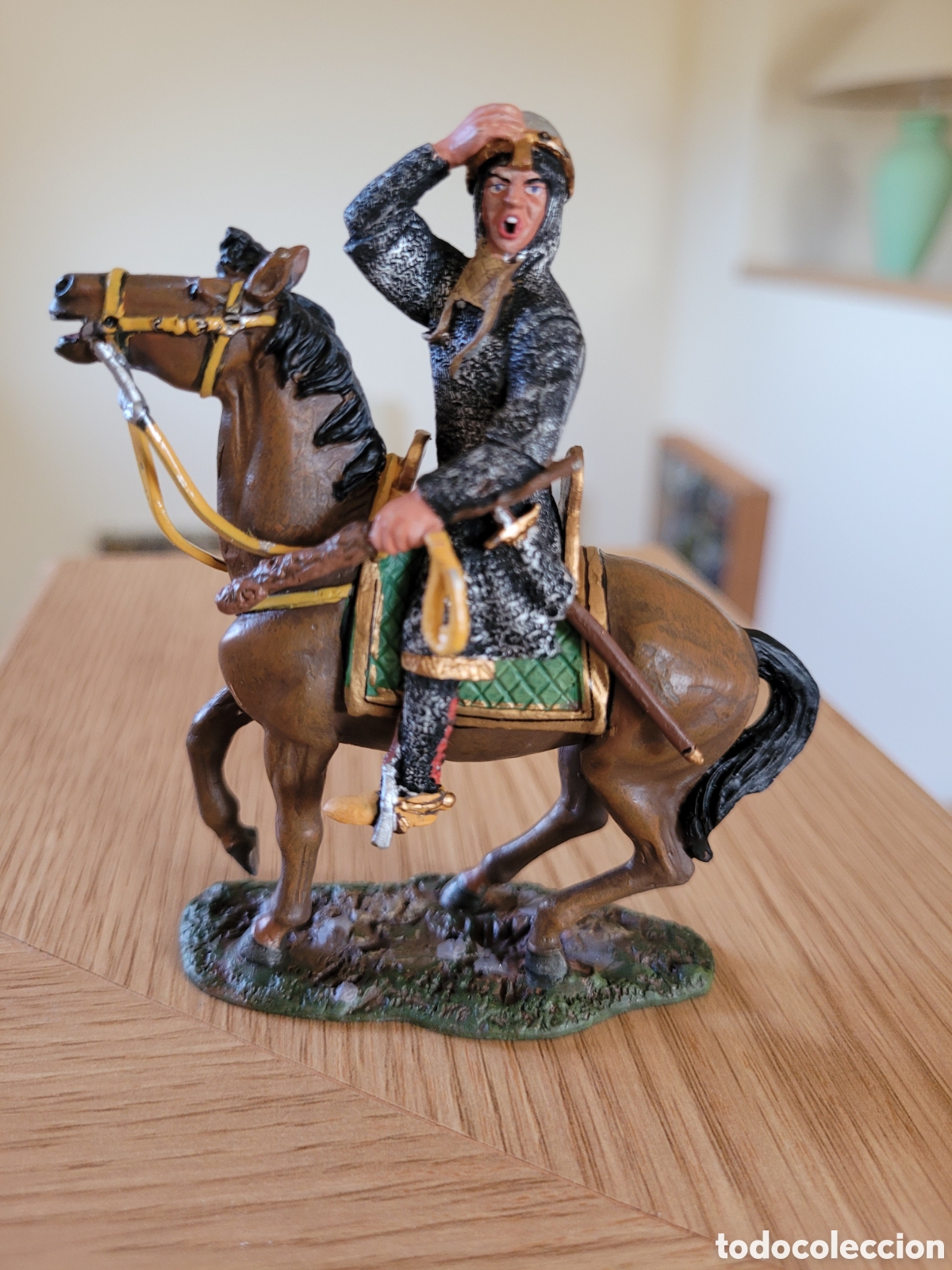 Jeux Anciens: FIGURA DE CABALLERO MEDIEVAL de DEL PRADO : DUQUE WILLIAM OF NORMANDY, HASTINGS 1066