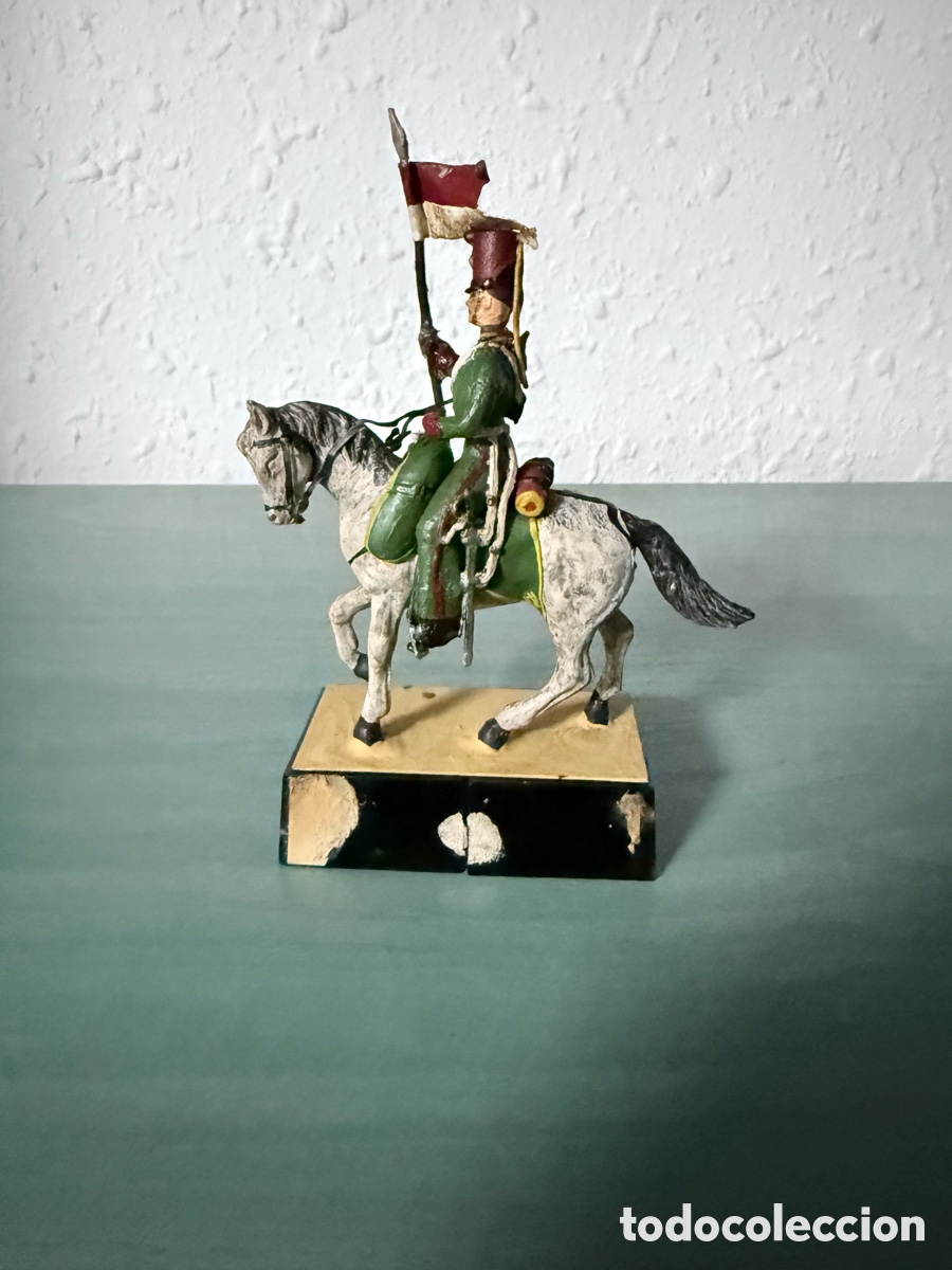 Altes Spielzeug: Soldado a caballo Jos&eacute; Almirall 54MM