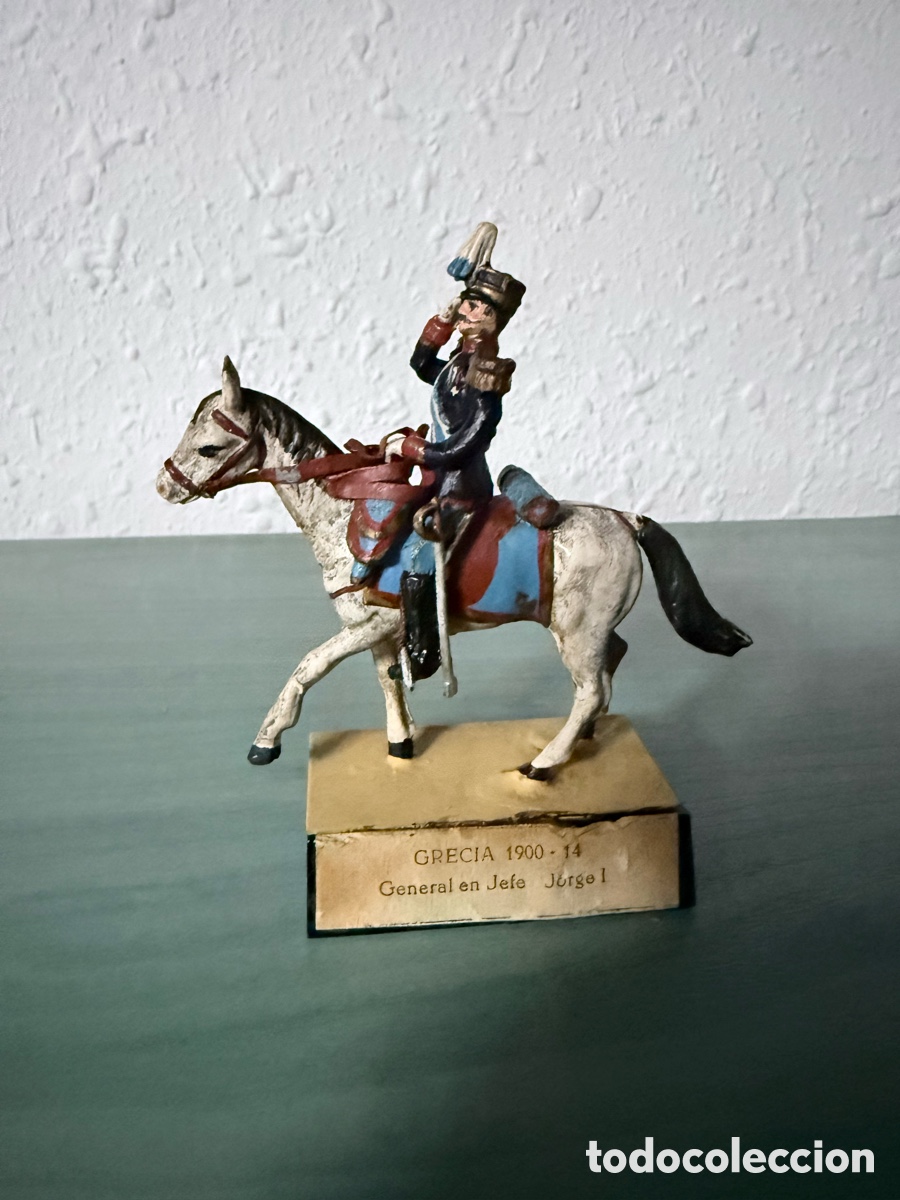 Altes Spielzeug: Soldado a caballo Jos&eacute; Almirall 54MM
