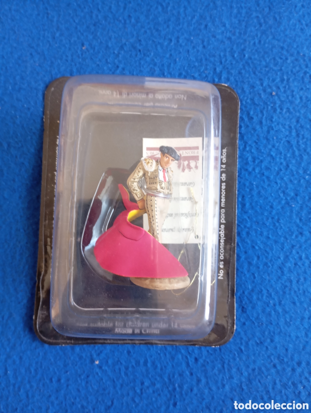 Juguetes Antiguos: COLECCION LANCES Y FIGURAS DEL TOREO: 1 FIGURA DE PLOMO , REVOLEDA. - EN BLISTER