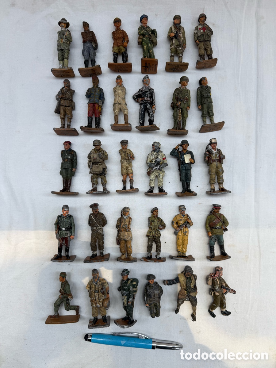 Juguetes Antiguos: Gran lote de soldaditos de plomo!