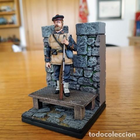 Jogos Antigos: SOLDADO DE PLOMO - 54MM - INFANTERIA DE MARINA FRANCESA. ASEDIO DE PARIS 1870-71 - NEW HOPE DESIGN