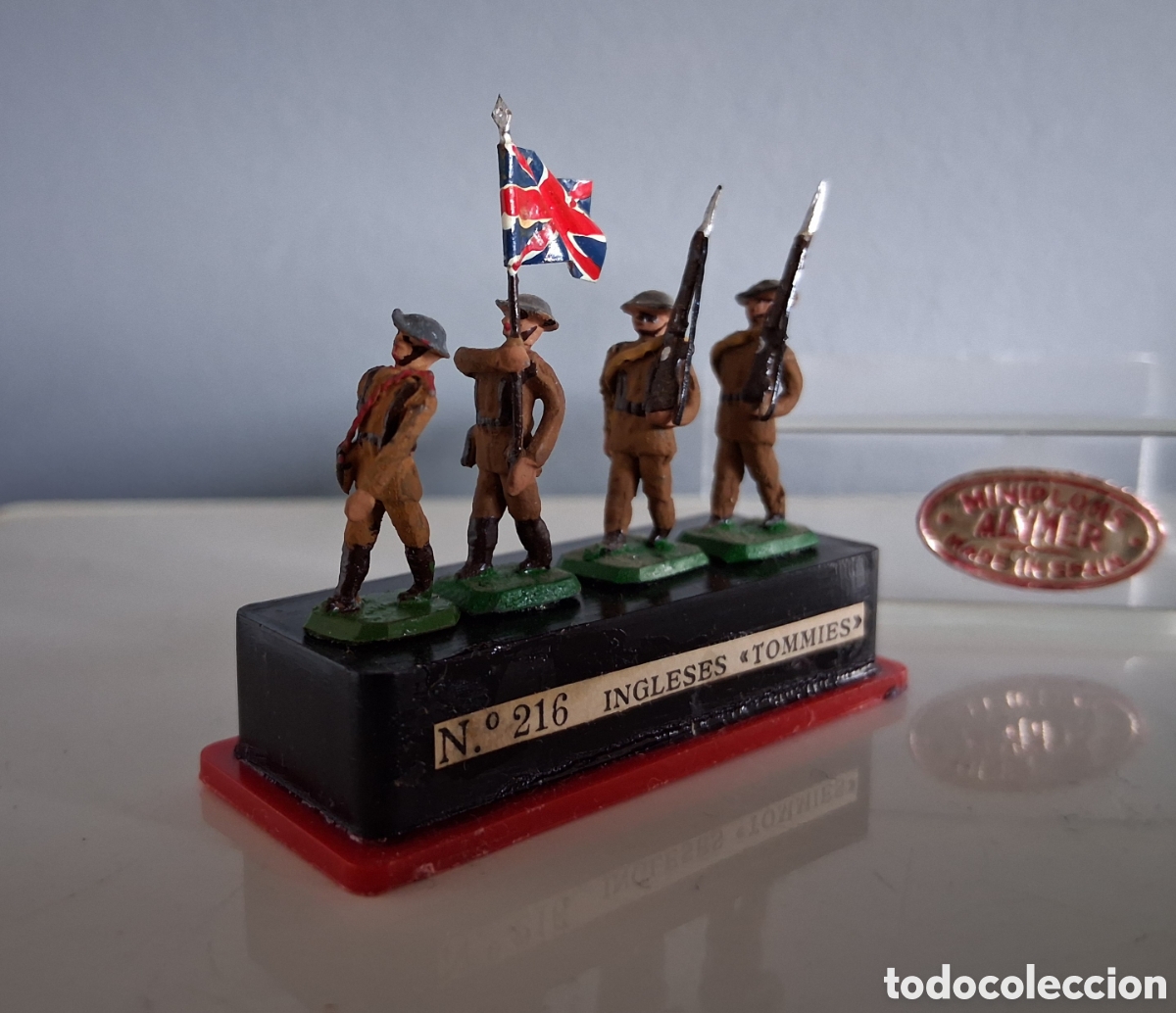 Juguetes Antiguos: Miniploms de ALyMER, Ingleses (Tommies)