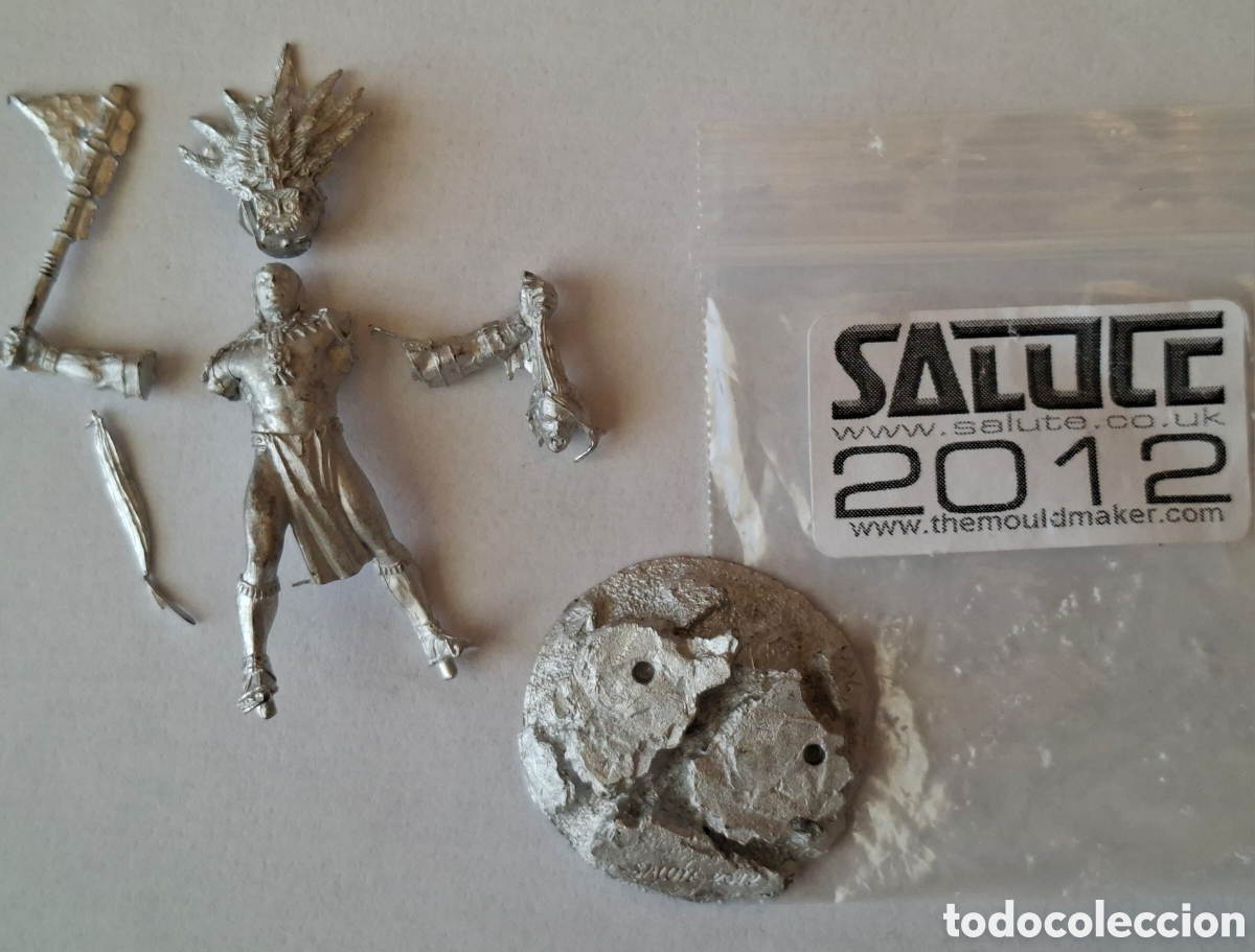 Juguetes Antiguos: FIGURA DE INDIO, CONMEMORATIVA DE LA FERIA &rdquo;SALUTE, U.K.&rdquo;