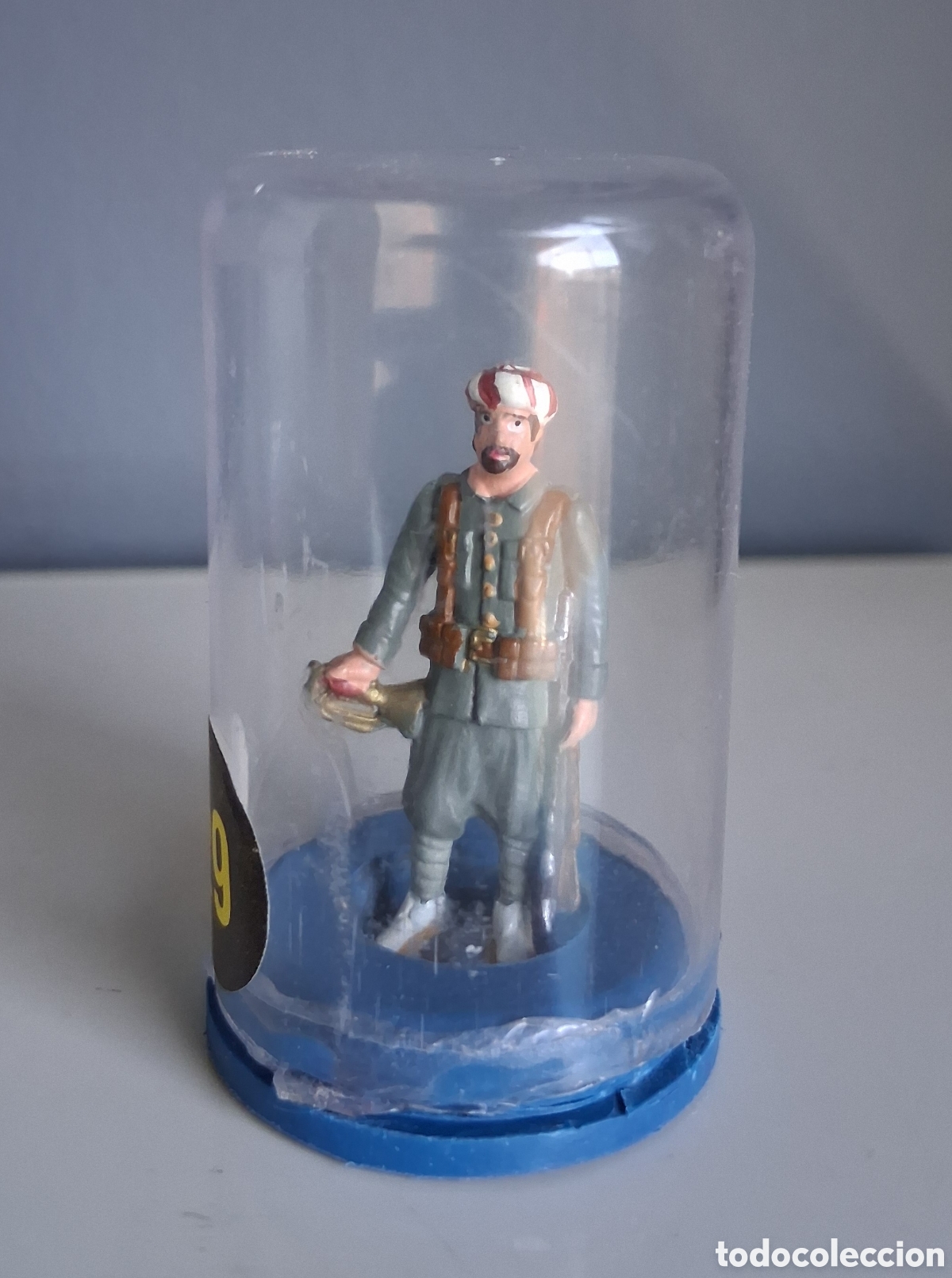 Juguetes Antiguos: ALyMER, serie tropas espa&ntilde;olas a&ntilde;os 60/70, soldado regular con trompeta, figura n&uacute;mero 29