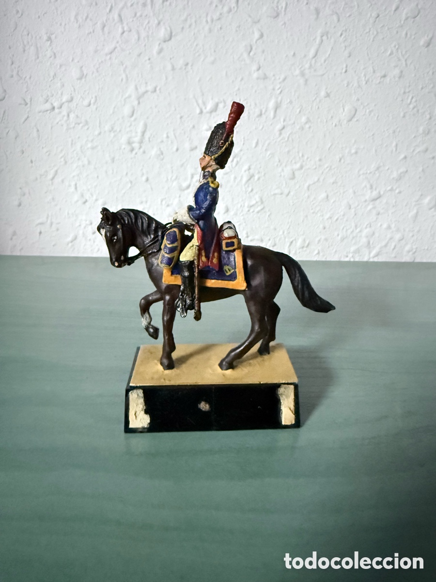 Juguetes Antiguos: Soldado a caballo Jos&eacute; Almirall 54MM
