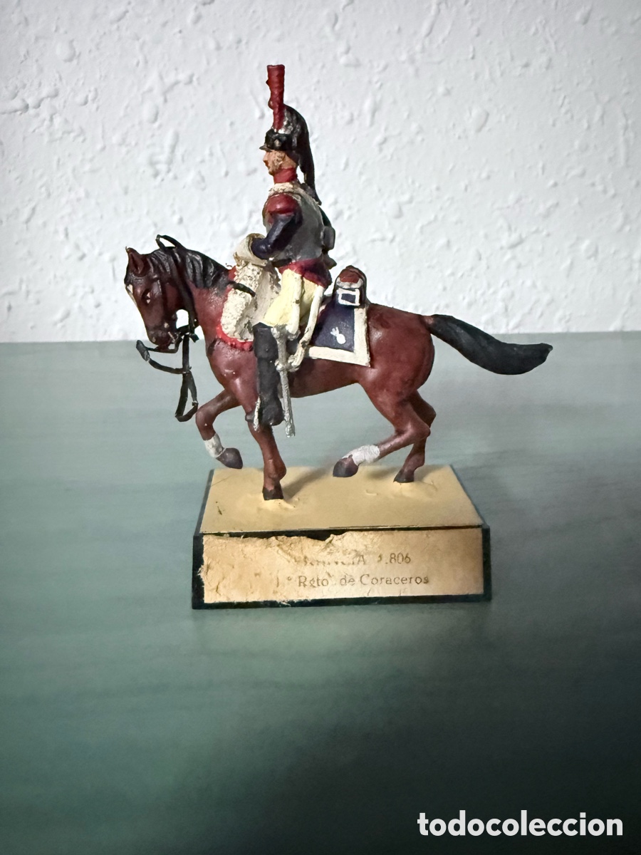 Juguetes Antiguos: Soldado a caballo Jos&eacute; Almirall 54MM