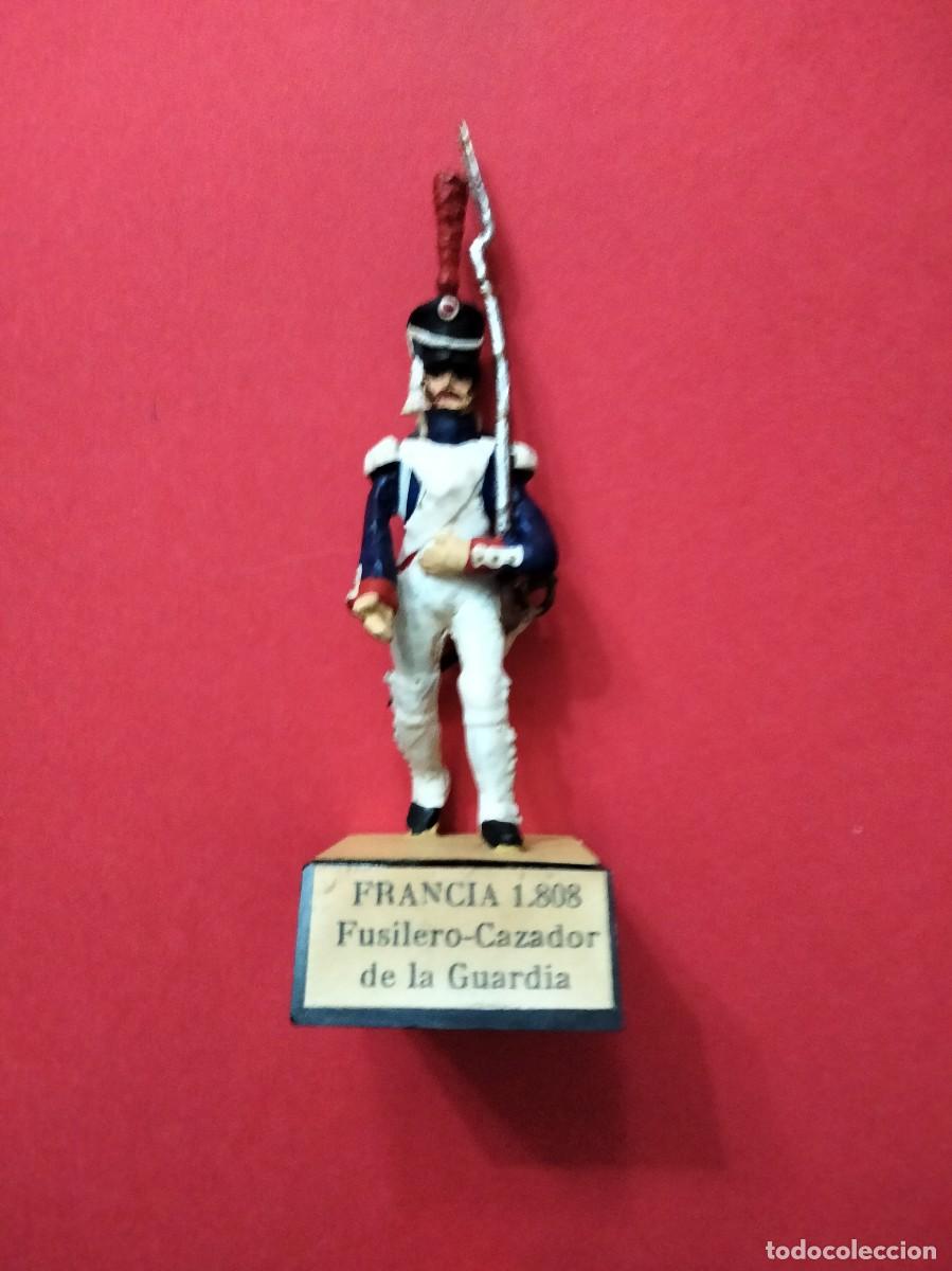 Juguetes Antiguos: Soldado de plomo FRANCE 1808 Fusilero Cazador de la Guardia ALMIRALL