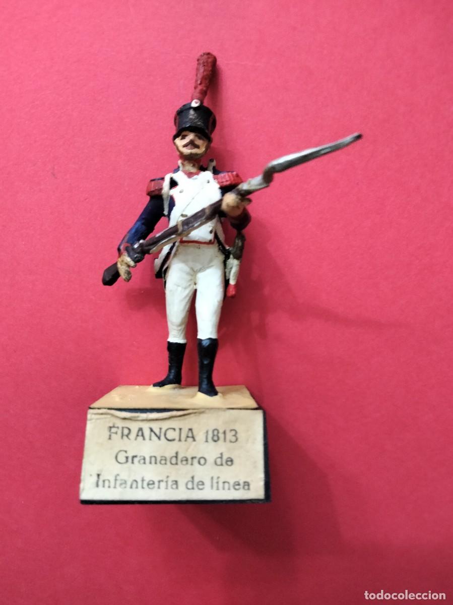 Juguetes Antiguos: Soldado de plomo FRANCIA 1813 , Granadero de Infanter&iacute;a de Linea ALMIRALL