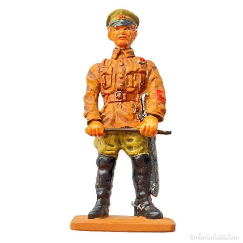 Juguetes Antiguos: COMANDANTE SOVI&Eacute;TICO DE COMPA&Ntilde;&Iacute;A. RUSIA 1919. SOLDADOS DE LAS GUERRAS DEL S. XX. COLECCI&Oacute;N DEL PRADO