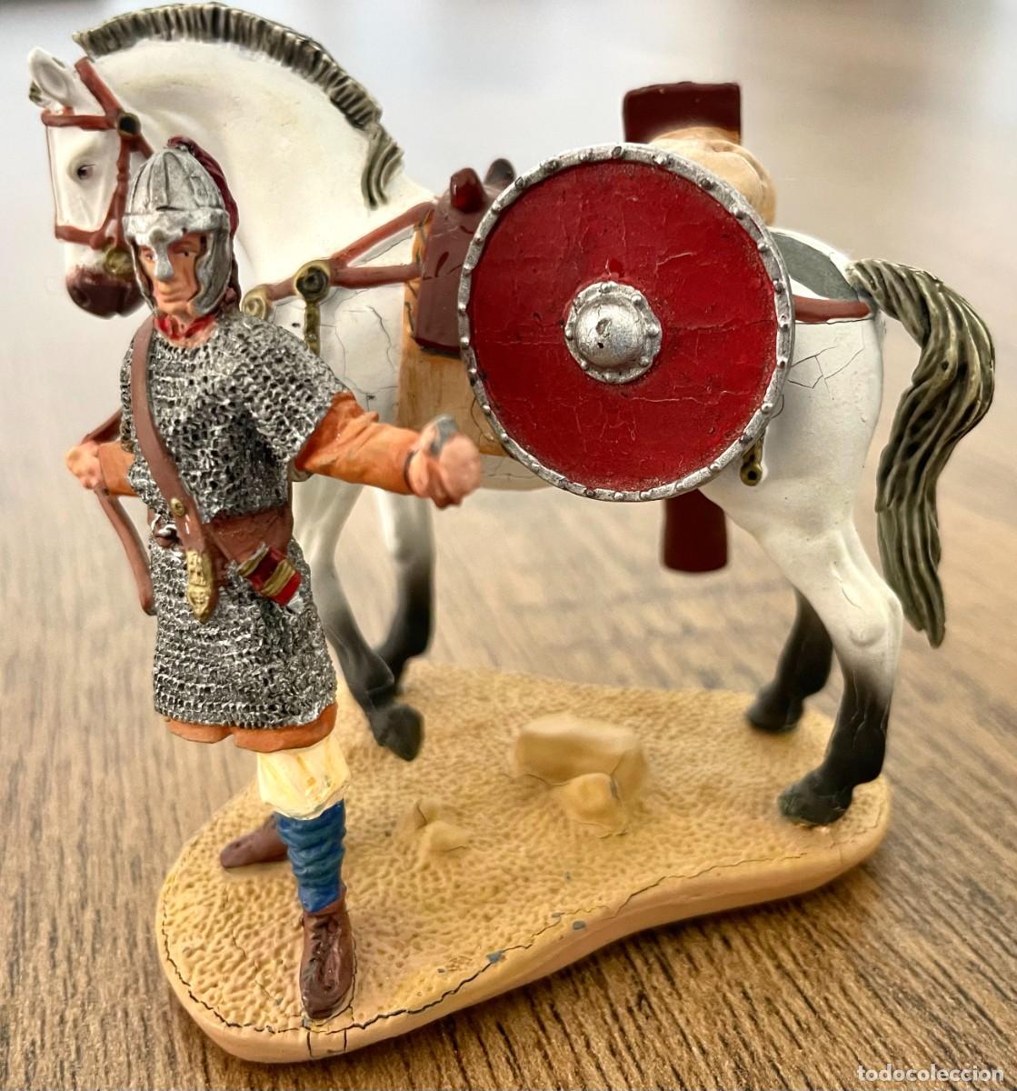 Altes Spielzeug: Colecci&oacute;n Soldados de la Antigua Roma hechos de plomo escala 1:32. CABALLERIA PESADA BAJOIMPERIAL.