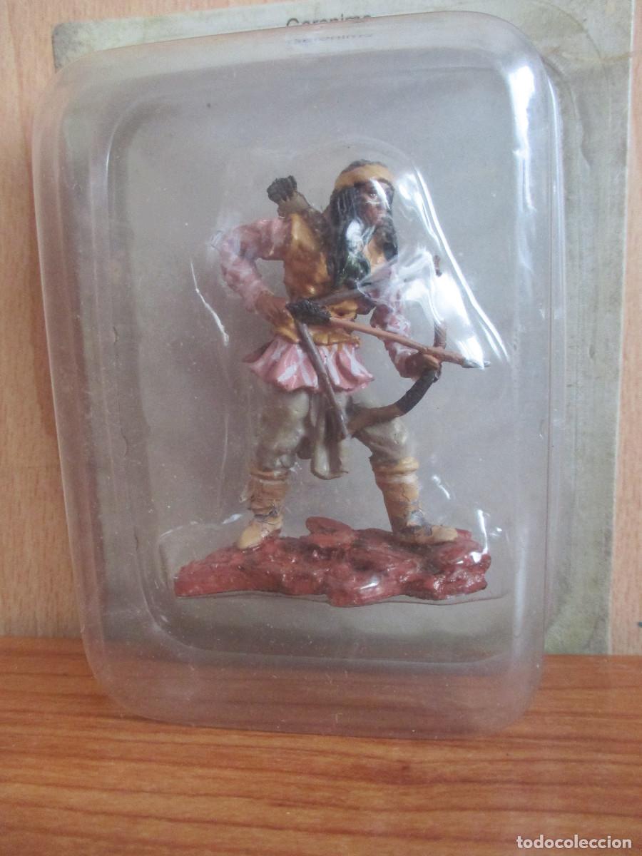 Juguetes Antiguos: INDIOS NATIVOS AMERICANOS: FIGURA DE PLOMO INDIO GERONIMO , 1/32