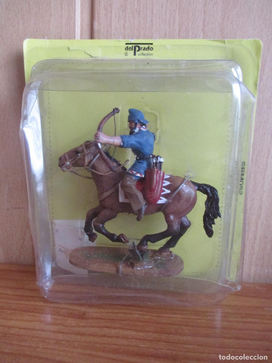 Juguetes Antiguos: DEL PRADO: COLECCION ENEMIGOS DE ROMA: SOLDADO DE PLOMO ARQUERO PARTHIAN A CABALLO 1/32
