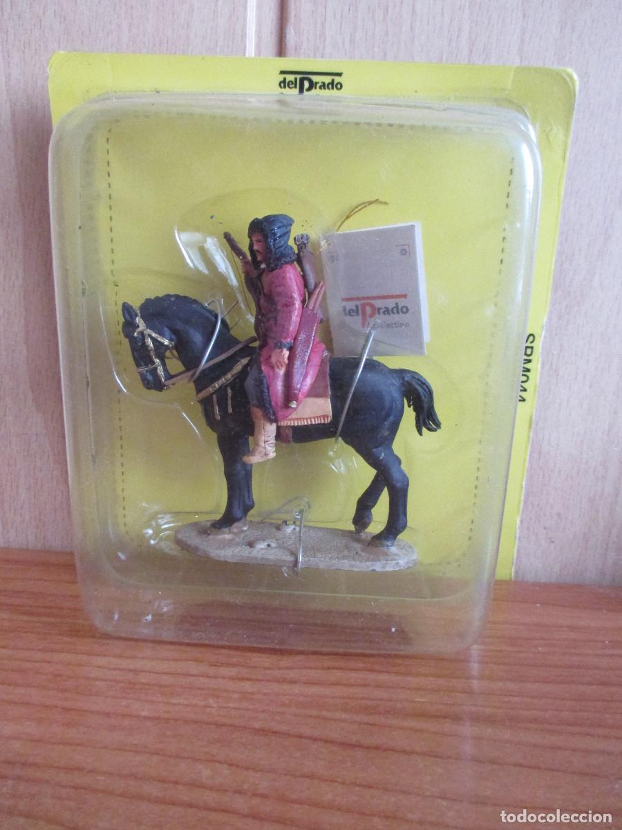 Juguetes Antiguos: DEL PRADO: COLECCION ENEMIGOS DE ROMA: SOLDADO DE PLOMO ATILA A CABALLO 1/32