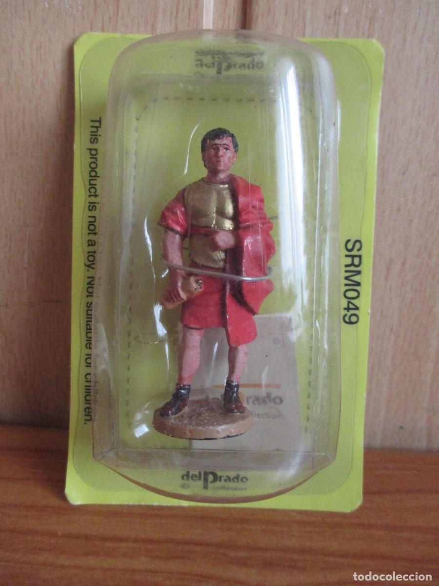 Juguetes Antiguos: DEL PRADO: COLECCION ENEMIGOS DE ROMA: SOLDADO DE PLOMO GENERAL ROMANO 1/32