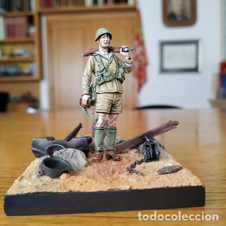 Juguetes Antiguos: SOLDADO DE PLOMO - 54 MM - WW2 INFANTERIA DE MARINA REGIMIENTO SAN MARCO. GRECIA 1941 - 54MM