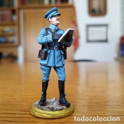 Juguetes Antiguos: SOLDADO DE PLOMO - 54 MM - WWI: OFICIAL CUERPO EXPEDICIONARIO PORTUGU&Eacute;S 1917-18 - SCALE LINK - 54MM