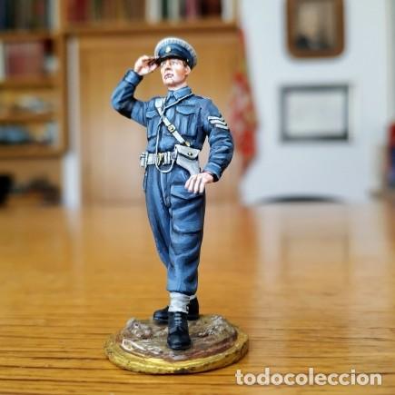 Juguetes Antiguos: SOLDADOS DE PLOMO - 54MM - HORNET & WOLF - WW2: SUBOFICIAL DE POLICIA MILITAR DE LA RAFF 1939-45