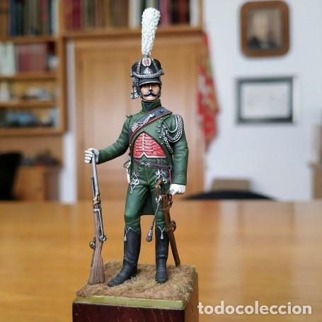 Altes Spielzeug: SOLDADO DE PLOMO - 54MM - METAL MODELES - LANCERO POLACO 7&ordm; REG. COMPA&Ntilde;IA DE ELITE 1811 - LE CIMIER