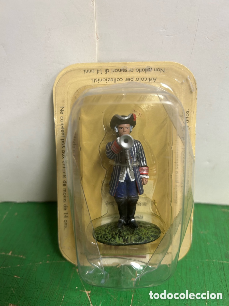 Juguetes Antiguos: SOLDADO DE PLOMO COLECCIN ALTAYA TRPOMPETA RALES GUARDIS DE COPRS 1750