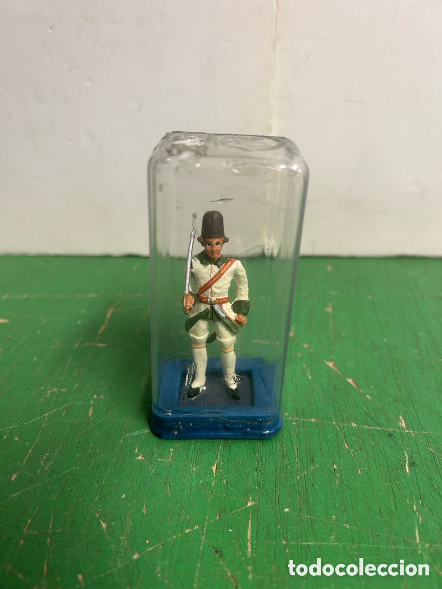Juguetes Antiguos: SOLDADO DE PLOMO N&ordm; 4 REGIMIENTO ESPA&Ntilde;A 1784 ALYMER 54 MM NUEVO