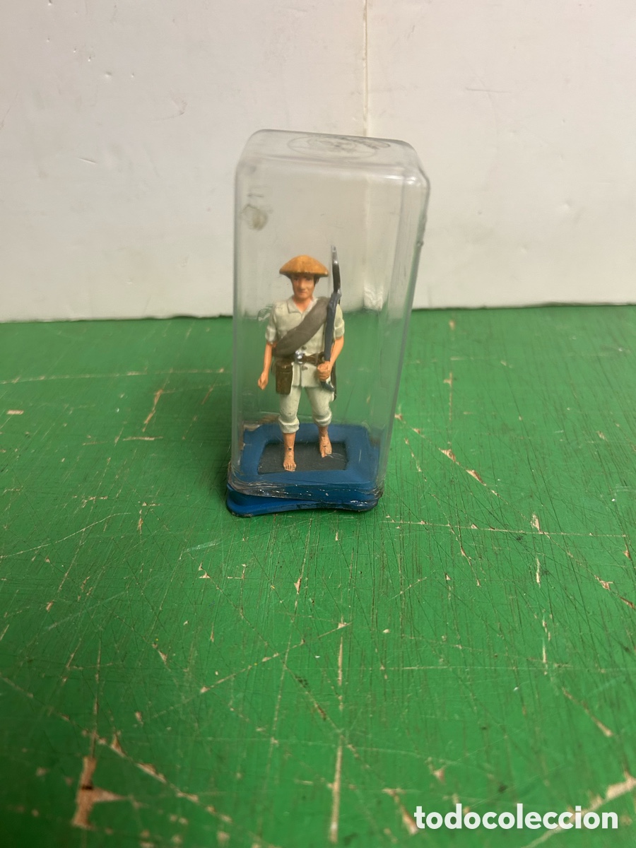 Juguetes Antiguos: SOLDADO DE PLOMO N&ordm; 11 NATIVO FILIPINO 1898 ALYMER 54 MM NUEVO