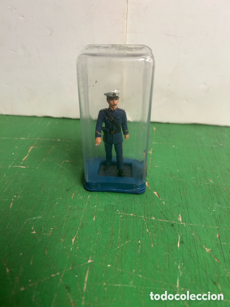 Juguetes Antiguos: SOLDADO DE PLOMO N&ordm; 23 OFICIAL DE INFANTERIA 1936-1939 ALYMER 54 MM