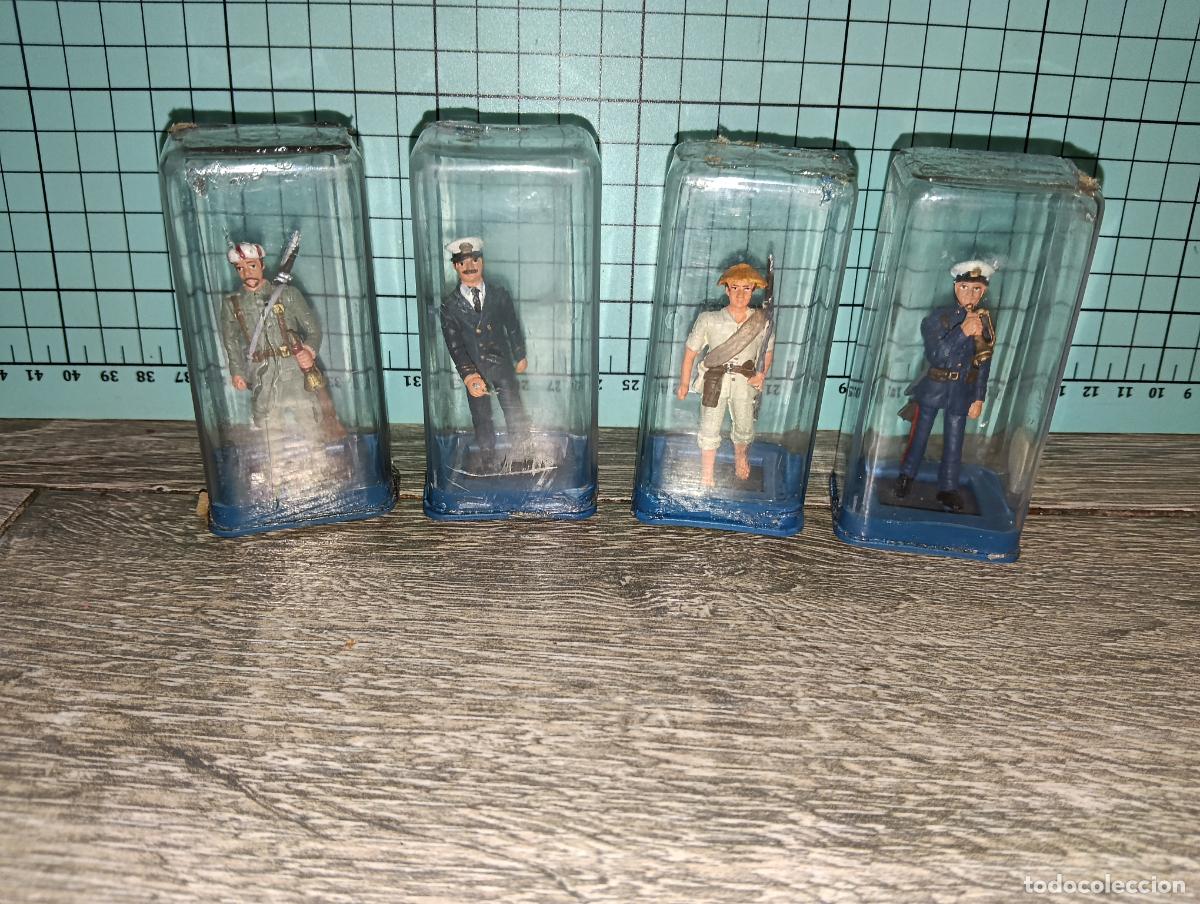 Juguetes Antiguos: Lote Figuras soldados de plomo Alymer MD a&ntilde;os 70