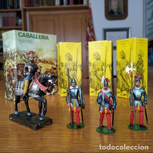 Juguetes Antiguos: SOLDADO DE PLOMO - ALYMER 54MM - EMPERADOR CARLOS V - EJERCITO ESPA&Ntilde;A 1518 REY 54 MM CARLOS I