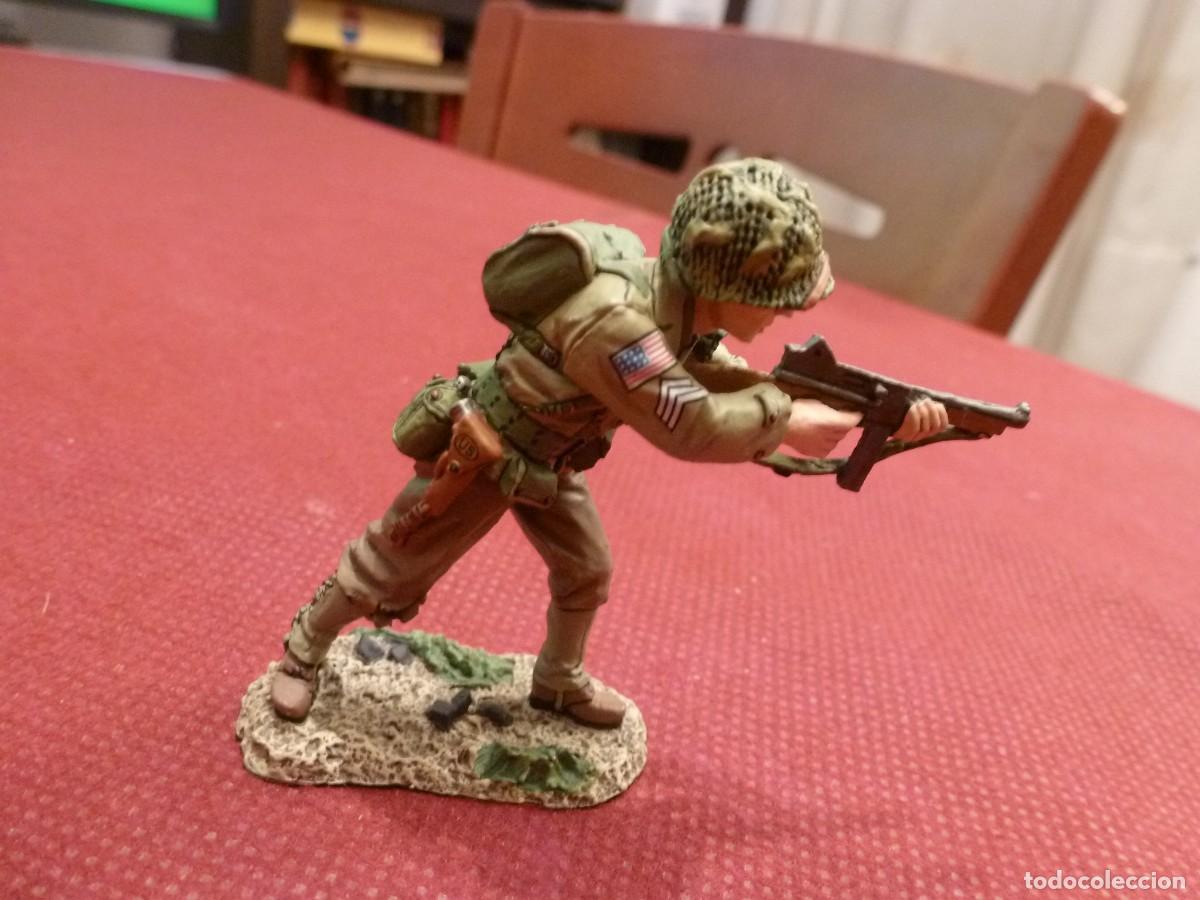 Juguetes Antiguos: EL DIA MAS LARGO PARACAIDISTA U.S.A. 101St AEROTRANSPORTADA-KING&COUNTRY-ESCALA 1/30-THE LONGEST DAY