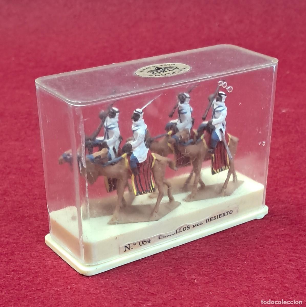 Juguetes Antiguos: SOLDADOS PLOMO N&ordm; 84 CAMELLOS DEL DESIERTO MINIPLONS ALYMER escala HO.