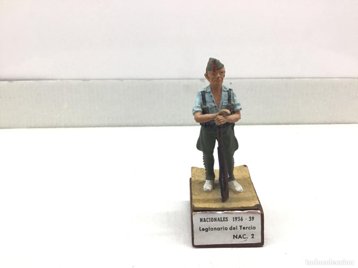 Juguetes Antiguos: SOLDADO LEGIONARIO TERCIO NACIONALES 1936/39 soldat alymer metal plomo britains eulogio casanellas