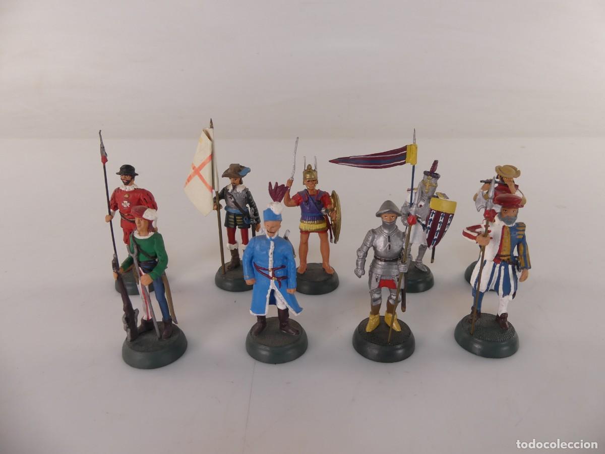 Juguetes Antiguos: COLECCION LOTE DE 9 SOLDADITOS DE PLOMO ALMIRALL PALOU