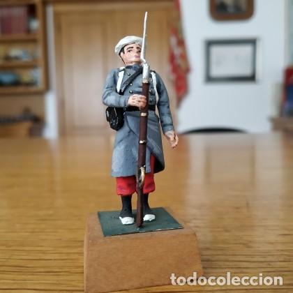 Juguetes Antiguos: VICENTE JULI&Aacute; CHAUVE - CARLISTA - FIGURA PLOMO SOLDADITO MINIATURA 54MM