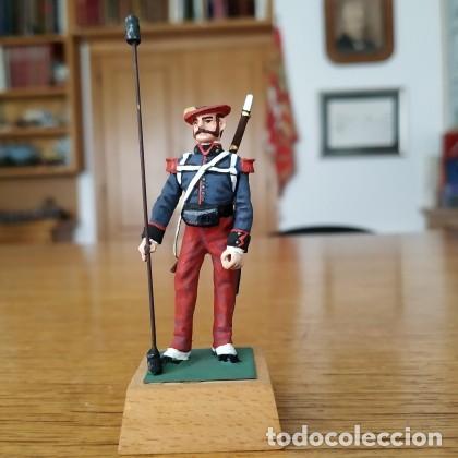 Juguetes Antiguos: VICENTE JULI&Aacute; CHAUVE - CARLISTA - FIGURA PLOMO SOLDADITO MINIATURA 54MM