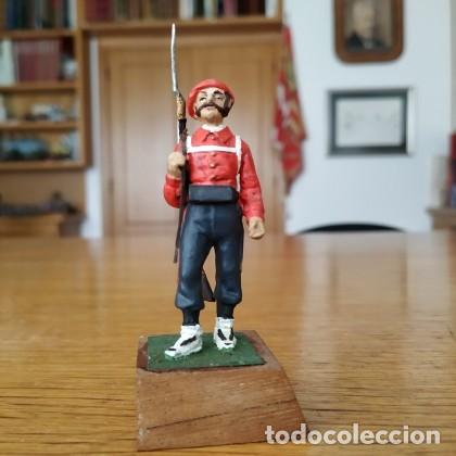 Juguetes Antiguos: VICENTE JULI&Aacute; CHAUVE - CARLISTA - FIGURA PLOMO SOLDADITO MINIATURA 54MM