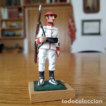 Juguetes Antiguos: VICENTE JULI&Aacute; CHAUVE - CARLISTA - FIGURA PLOMO SOLDADITO MINIATURA 54MM